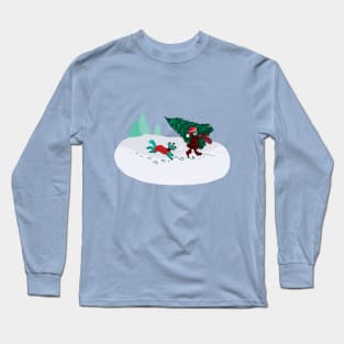 Evergreen tree trip Long Sleeve T-Shirt